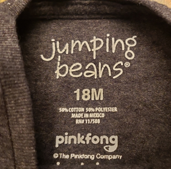 Pinkfong Baby Shark Graphic Tee - Heather Grey Size 18 Month - Picture 4 of 5